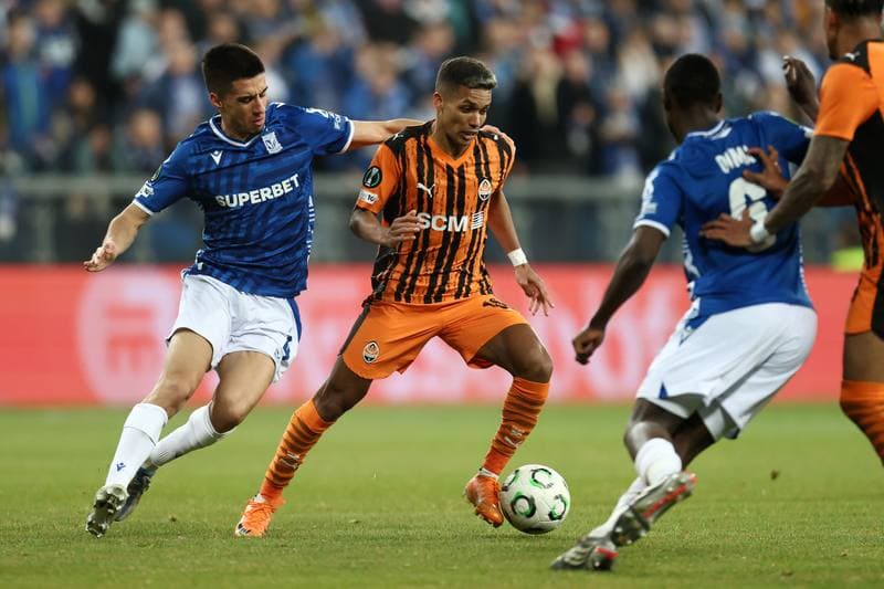 Football. UEFA Conference League. Lech Poznan - Shakhtar Donetsk. 12.03.2026