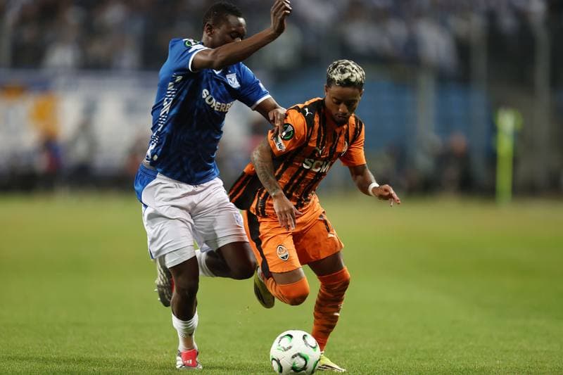 Football. UEFA Conference League. Lech Poznan - Shakhtar Donetsk. 12.03.2026