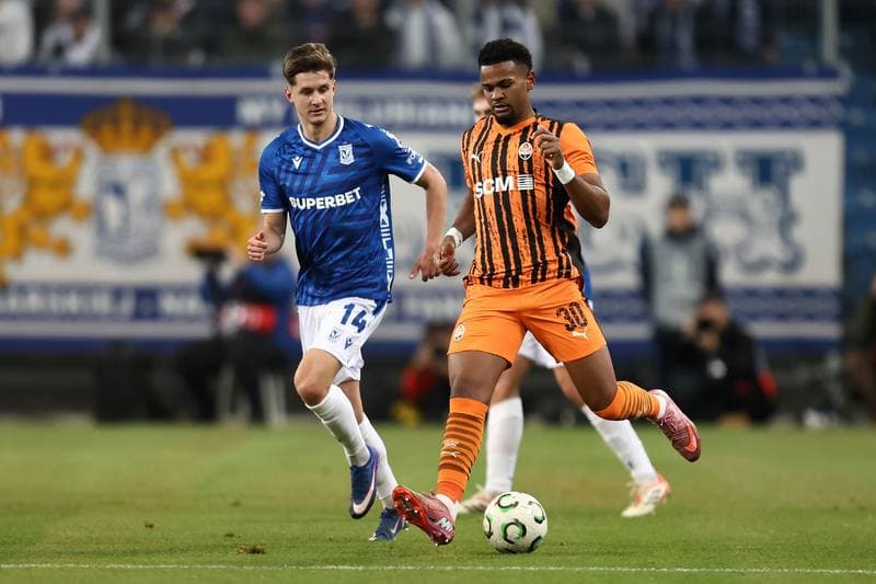 Football. UEFA Conference League. Lech Poznan - Shakhtar Donetsk. 12.03.2026