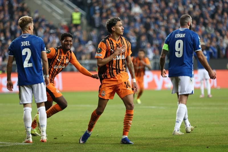 Football. UEFA Conference League. Lech Poznan - Shakhtar Donetsk. 12.03.2026