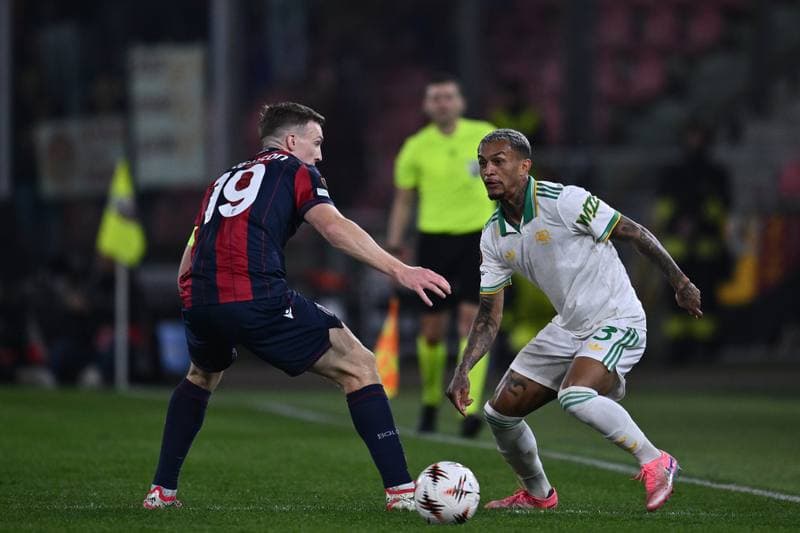 Football. UEFA Europa League. Bologna FC - AS Roma. 12.03.2026
