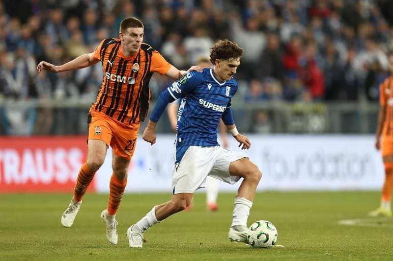 Football. UEFA Conference League. Lech Poznan - Shakhtar Donetsk. 12.03.2026