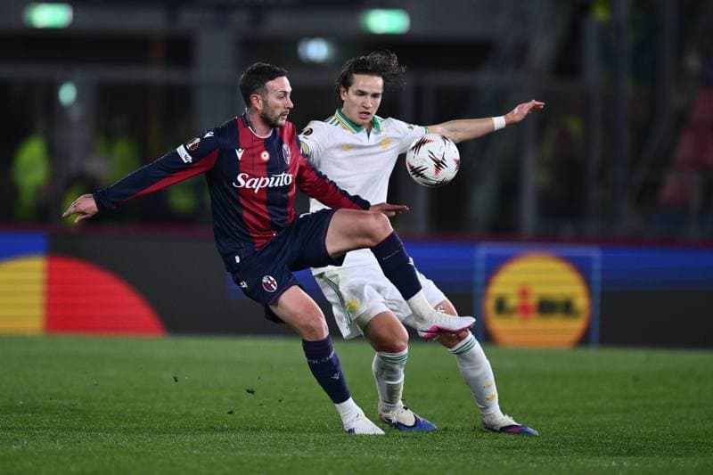 Football. UEFA Europa League. Bologna FC - AS Roma. 12.03.2026