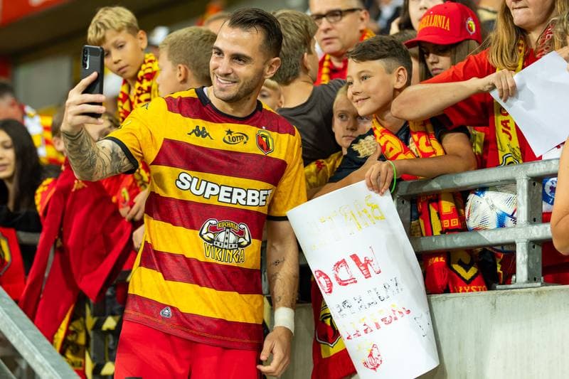 Football. PKO BP Ekstraklasa. Jagiellonia Bialystok - Lechia Gdansk. 31.08.2025