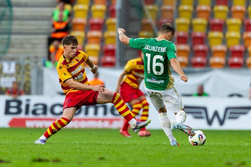 Football. PKO BP Ekstraklasa. Jagiellonia Bialystok - Lechia Gdansk. 31.08.2025
