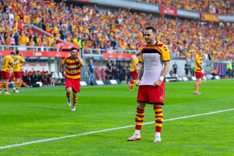 Football. PKO BP Ekstraklasa. Jagiellonia Bialystok - Lechia Gdansk. 31.08.2025
