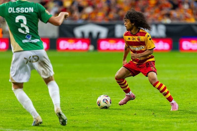Football. PKO BP Ekstraklasa. Jagiellonia Bialystok - Lechia Gdansk. 31.08.2025