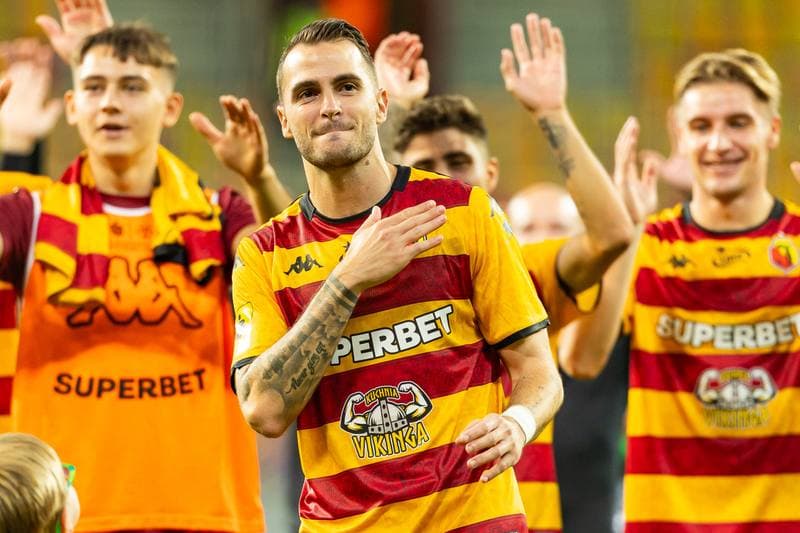 Football. PKO BP Ekstraklasa. Jagiellonia Bialystok - Lechia Gdansk. 31.08.2025