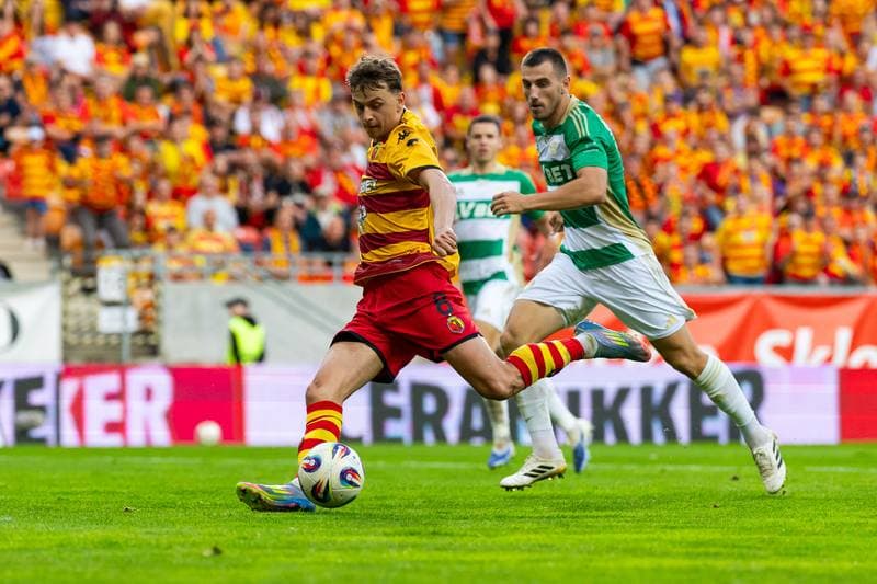 Football. PKO BP Ekstraklasa. Jagiellonia Bialystok - Lechia Gdansk. 31.08.2025