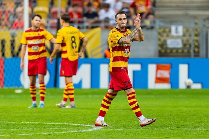 Football. PKO BP Ekstraklasa. Jagiellonia Bialystok - Lechia Gdansk. 31.08.2025