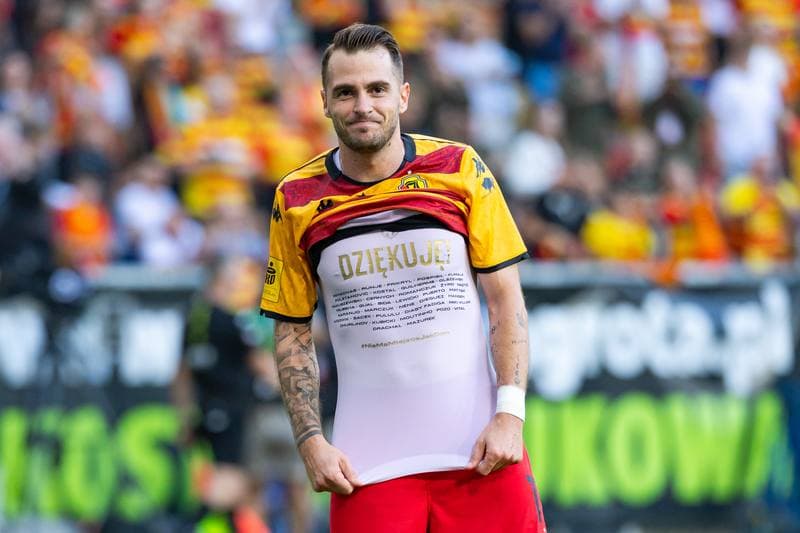 Football. PKO BP Ekstraklasa. Jagiellonia Bialystok - Lechia Gdansk. 31.08.2025