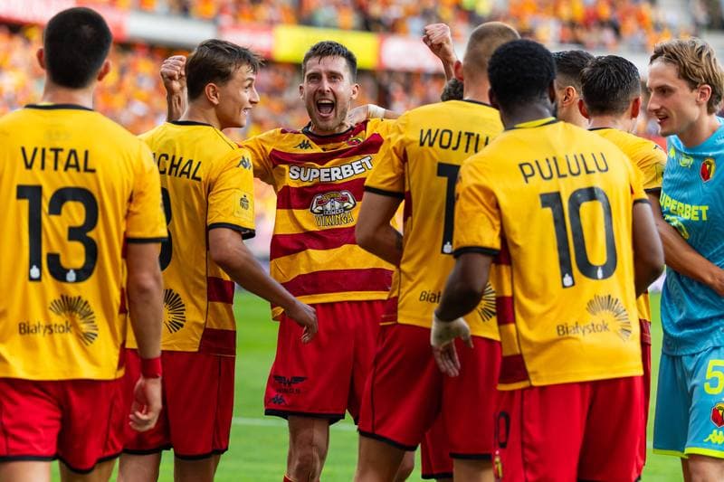 Football. PKO BP Ekstraklasa. Jagiellonia Bialystok - Cracovia. 10.08.2025