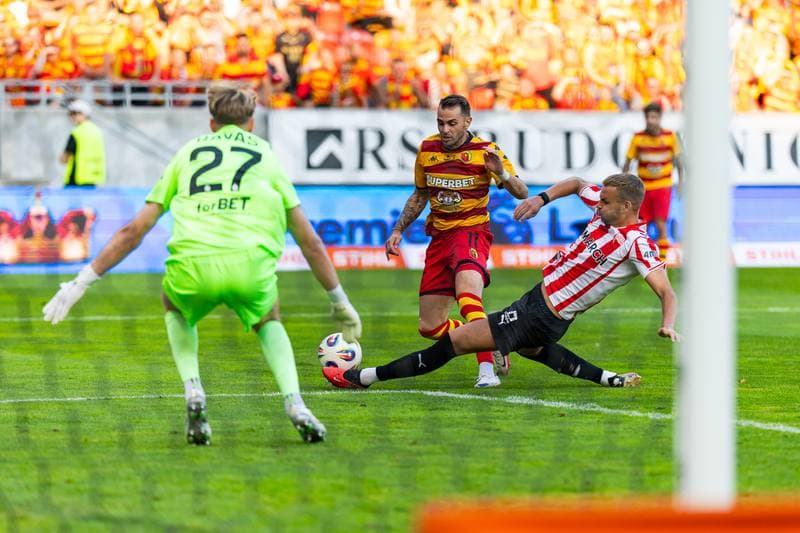 Football. PKO BP Ekstraklasa. Jagiellonia Bialystok - Cracovia. 10.08.2025