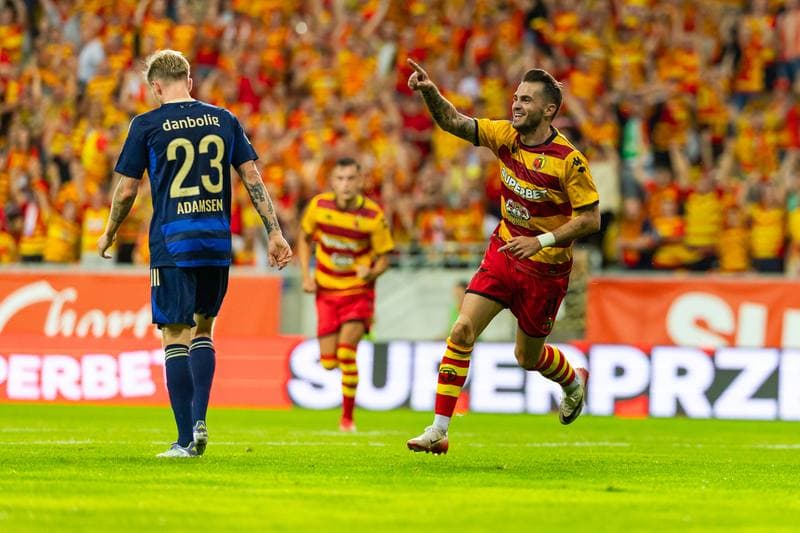 Football. UEFA Conference League. Jagiellonia Bialystok - Silkeborg. 14.08.2025