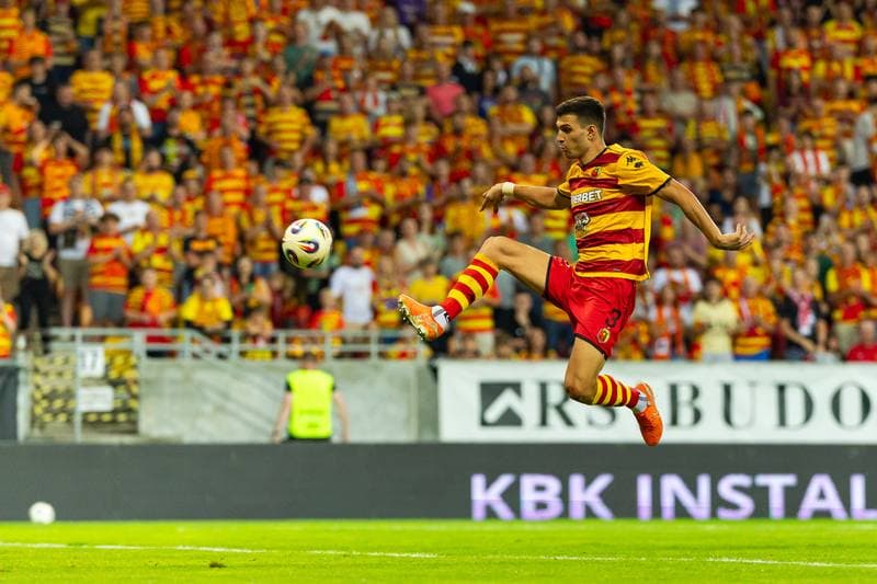 Football. UEFA Conference League. Jagiellonia Bialystok - Silkeborg. 14.08.2025