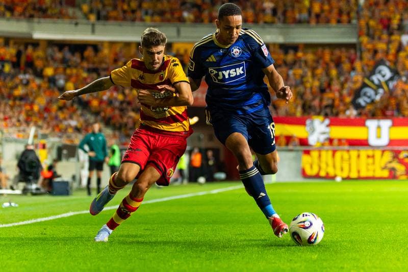 Football. UEFA Conference League. Jagiellonia Bialystok - Silkeborg. 14.08.2025