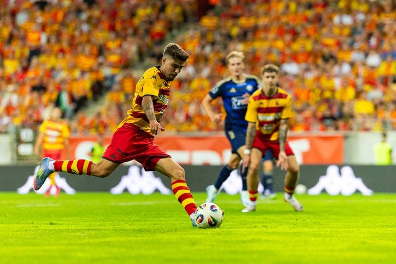 Football. UEFA Conference League. Jagiellonia Bialystok - Silkeborg. 14.08.2025