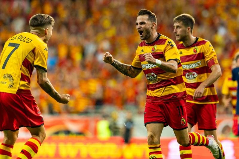 Football. UEFA Conference League. Jagiellonia Bialystok - Silkeborg. 14.08.2025
