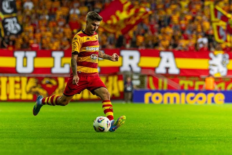 Football. UEFA Conference League. Jagiellonia Bialystok - Silkeborg. 14.08.2025