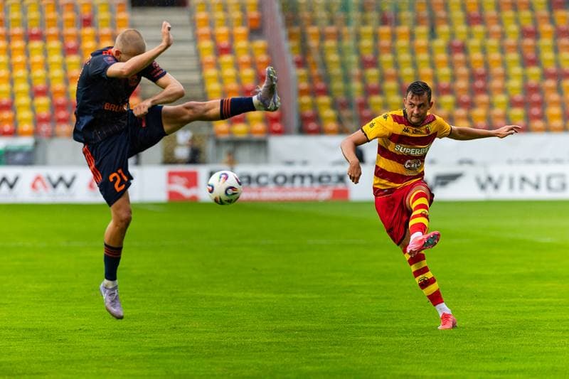 Football. PKO BP Ekstraklasa. Jagiellonia Bialystok - Bruk Bet Termalica Nieciecza. 18.07.2025