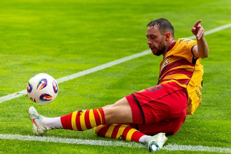 Football. PKO BP Ekstraklasa. Jagiellonia Bialystok - Bruk Bet Termalica Nieciecza. 18.07.2025