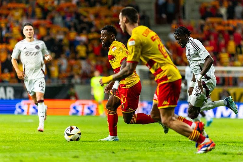 Football. UEFA Europa League. Jagiellonia Bialystok - Ajax Amsterdam. 22.08.2024