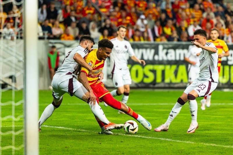 Football. UEFA Europa League. Jagiellonia Bialystok - Ajax Amsterdam. 22.08.2024
