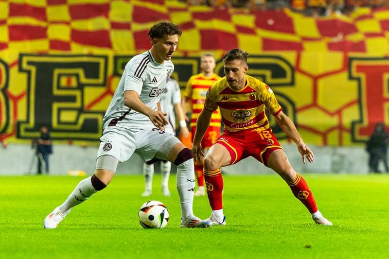 Football. UEFA Europa League. Jagiellonia Bialystok - Ajax Amsterdam. 22.08.2024