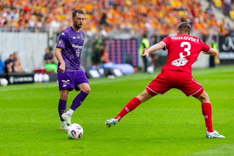 Football. PKO BP Ekstraklasa. Jagiellonia Bialystok - Widzew Lodz. 27.07.2025