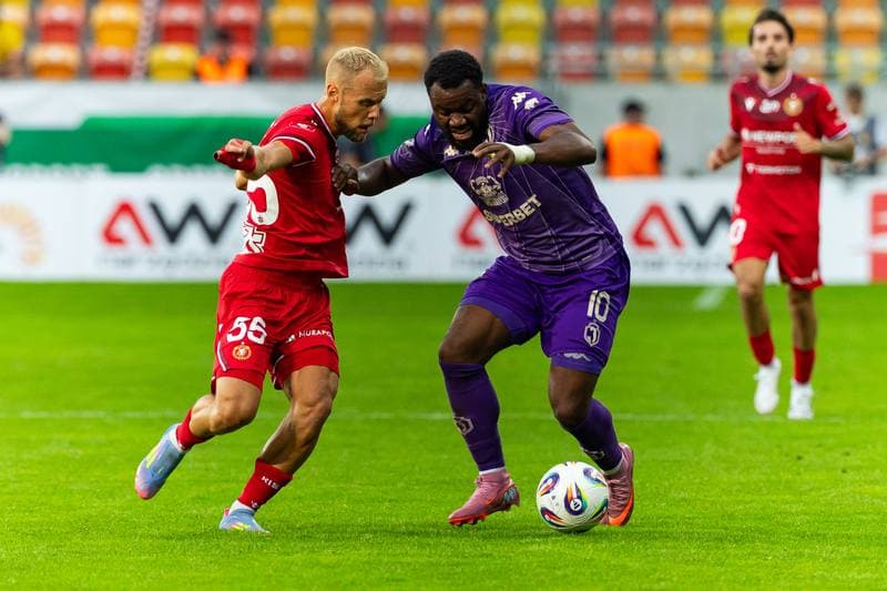 Football. PKO BP Ekstraklasa. Jagiellonia Bialystok - Widzew Lodz. 27.07.2025
