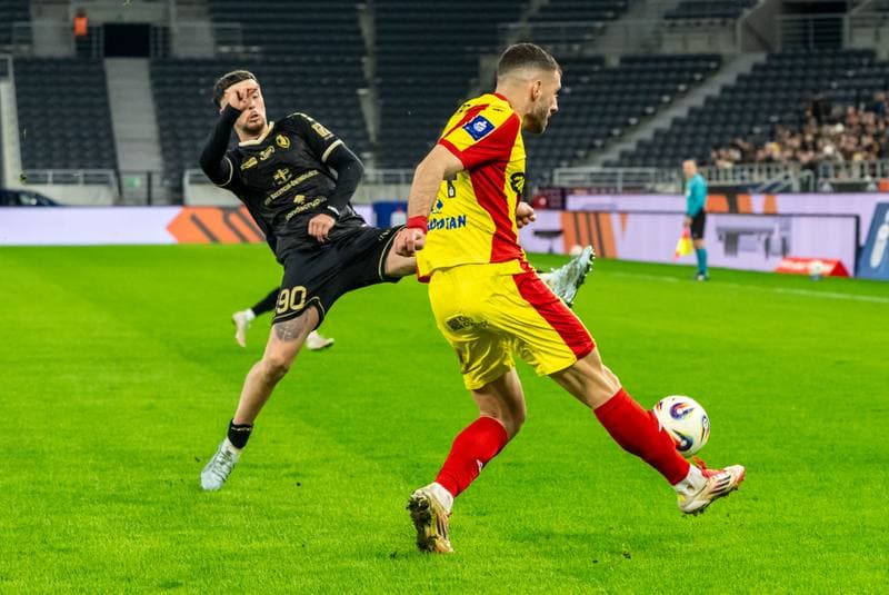 Football. PKO BP Ekstraklasa. Pogon Szczecin - Korona Kielce. 16.03.2026