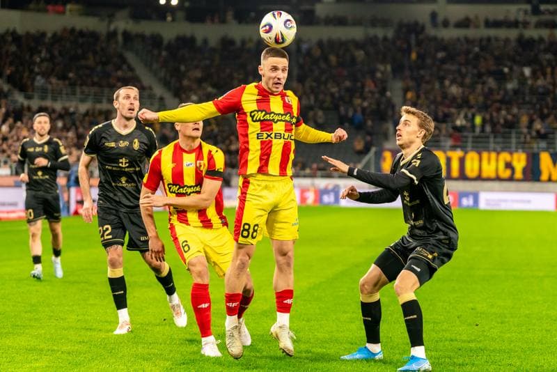 Football. PKO BP Ekstraklasa. Pogon Szczecin - Korona Kielce. 16.03.2026
