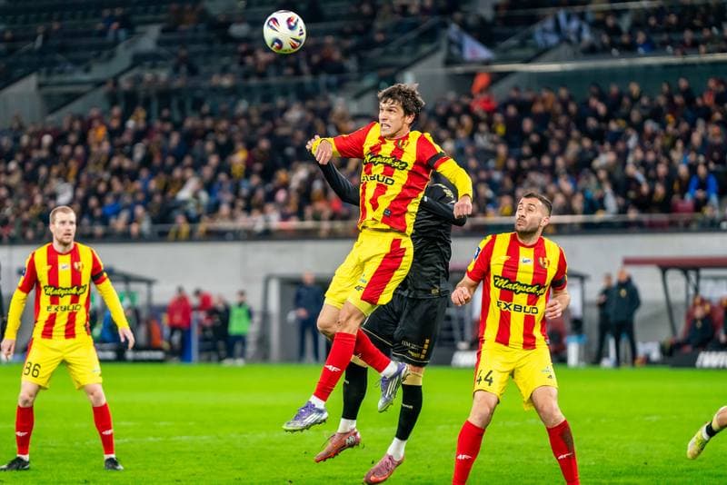 Football. PKO BP Ekstraklasa. Pogon Szczecin - Korona Kielce. 16.03.2026