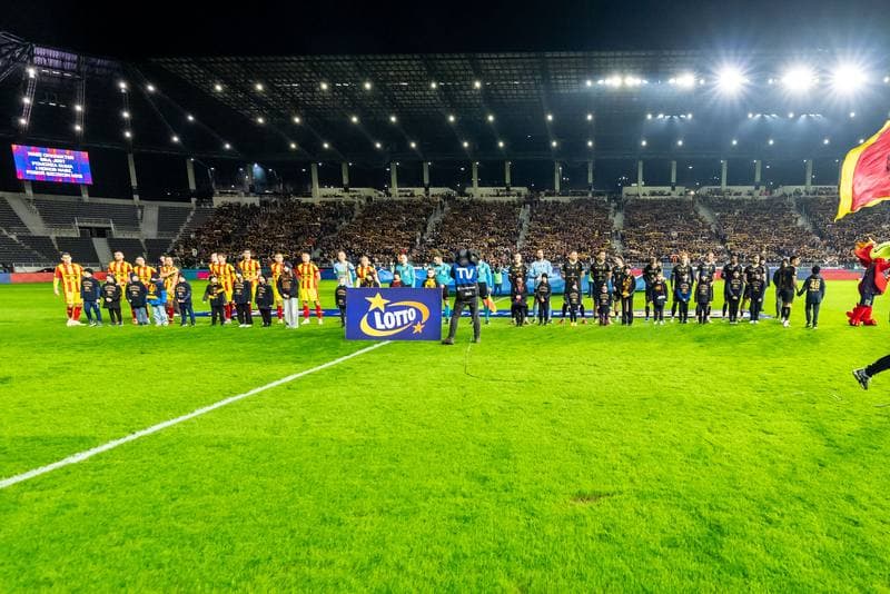 Football. PKO BP Ekstraklasa. Pogon Szczecin - Korona Kielce. 16.03.2026
