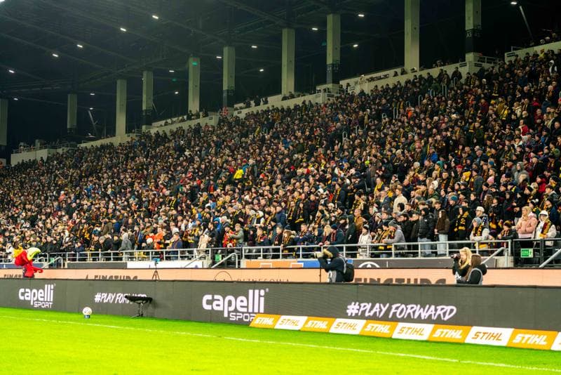 Football. PKO BP Ekstraklasa. Pogon Szczecin - Korona Kielce. 16.03.2026