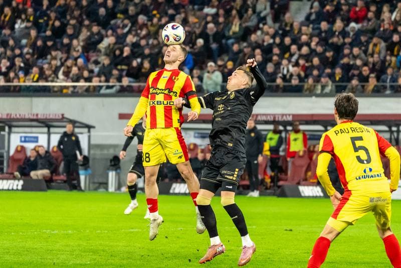 Football. PKO BP Ekstraklasa. Pogon Szczecin - Korona Kielce. 16.03.2026