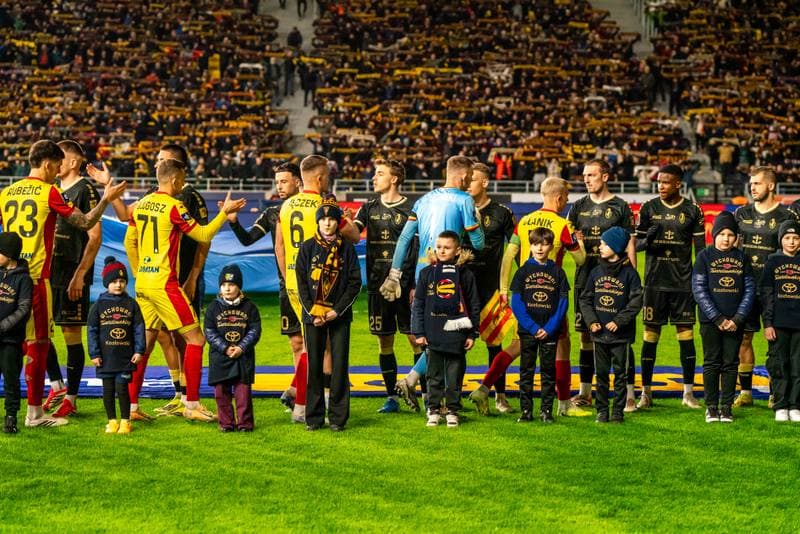 Football. PKO BP Ekstraklasa. Pogon Szczecin - Korona Kielce. 16.03.2026