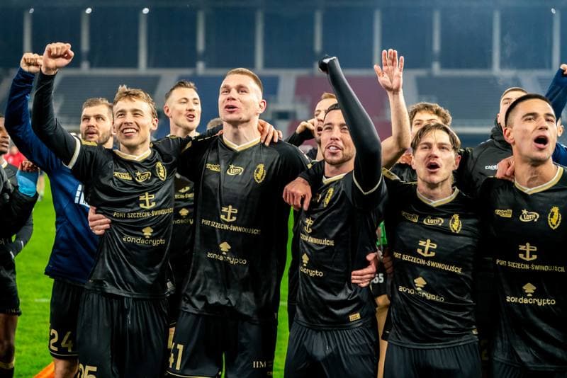 Football. PKO BP Ekstraklasa. Pogon Szczecin - Korona Kielce. 16.03.2026