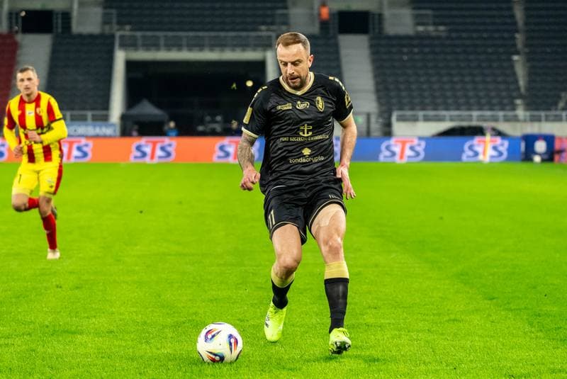 Football. PKO BP Ekstraklasa. Pogon Szczecin - Korona Kielce. 16.03.2026