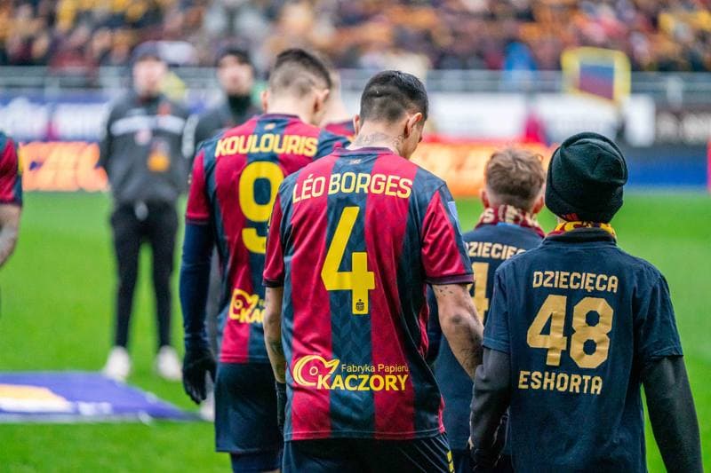Football. PKO BP Ekstraklasa. Pogon Szczecin - Lech Poznan. 01.03.2025