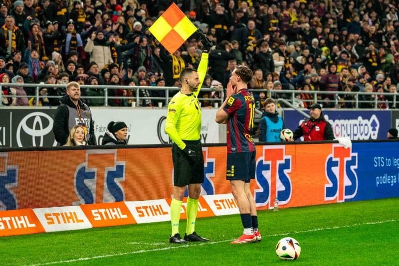 Football. PKO BP Ekstraklasa. Pogon Szczecin - Lech Poznan. 01.03.2025