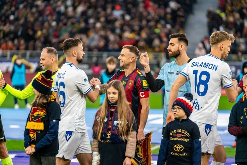 Football. PKO BP Ekstraklasa. Pogon Szczecin - Lech Poznan. 01.03.2025