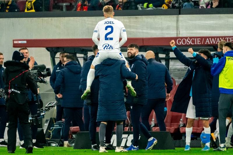 Football. PKO BP Ekstraklasa. Pogon Szczecin - Lech Poznan. 01.03.2025