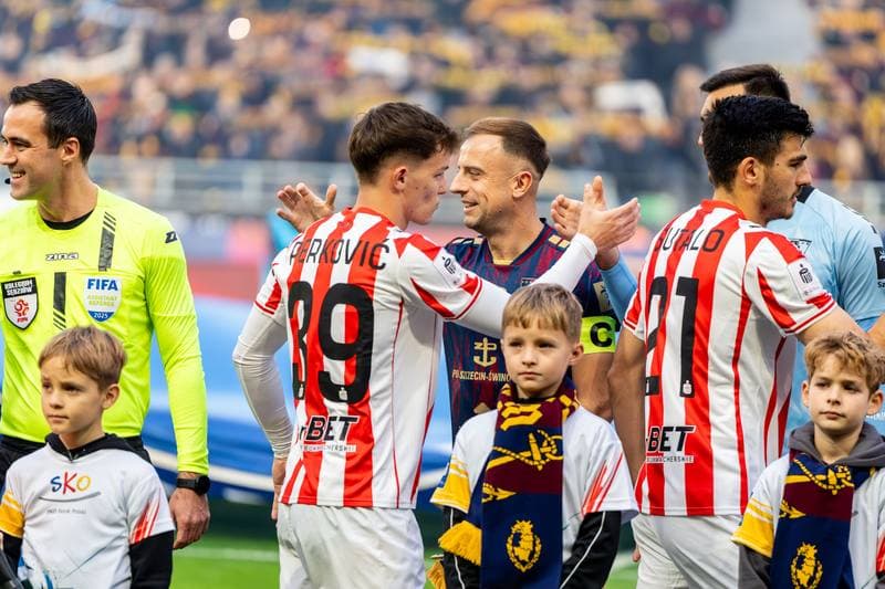Football. PKO BP Ekstraklasa. Pogon Szczecin - Cracovia Krakow. 25.10.2025