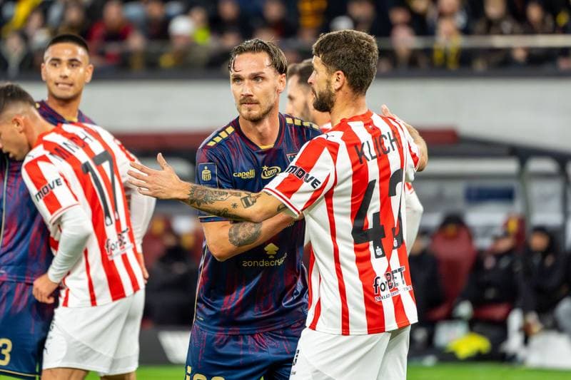 Football. PKO BP Ekstraklasa. Pogon Szczecin - Cracovia Krakow. 25.10.2025