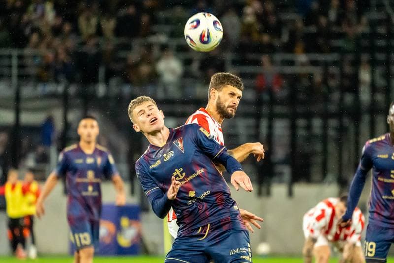 Football. PKO BP Ekstraklasa. Pogon Szczecin - Cracovia Krakow. 25.10.2025