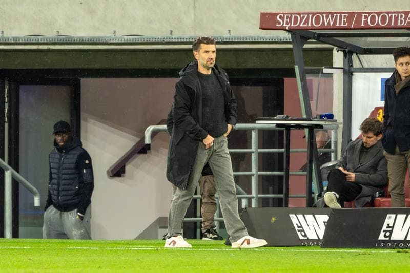 Football. PKO BP Ekstraklasa. Pogon Szczecin - Cracovia Krakow. 25.10.2025
