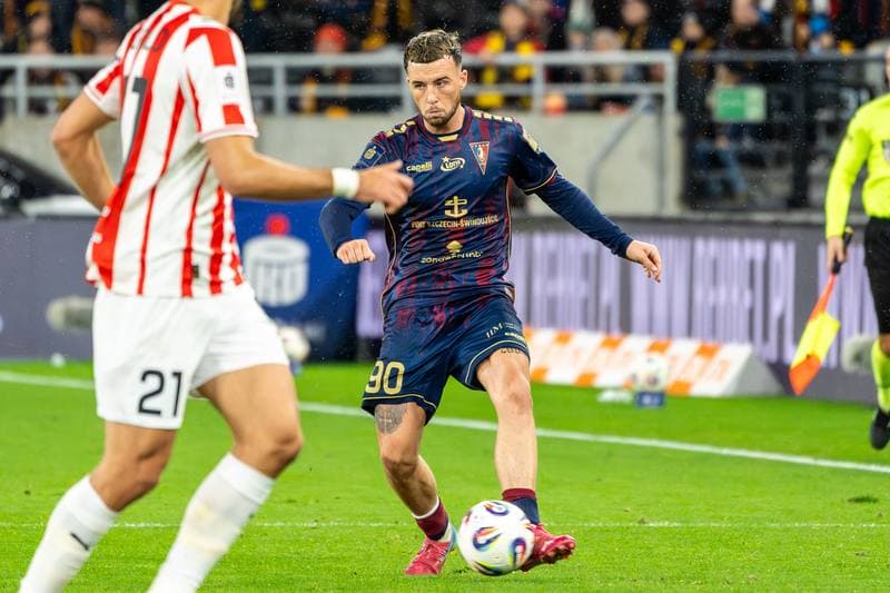 Football. PKO BP Ekstraklasa. Pogon Szczecin - Cracovia Krakow. 25.10.2025