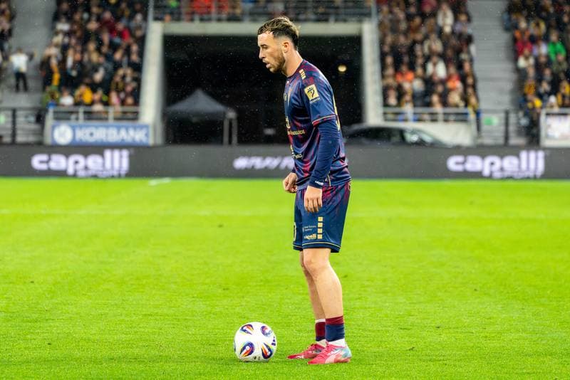 Football. PKO BP Ekstraklasa. Pogon Szczecin - Cracovia Krakow. 25.10.2025