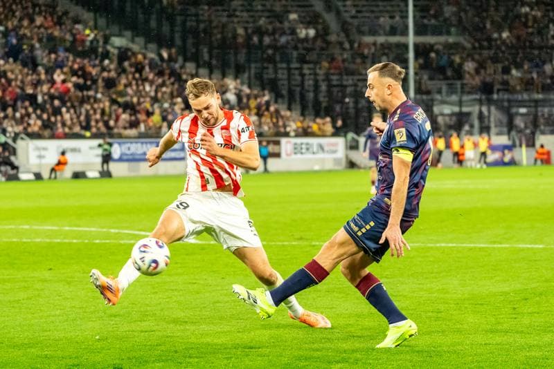 Football. PKO BP Ekstraklasa. Pogon Szczecin - Cracovia Krakow. 25.10.2025
